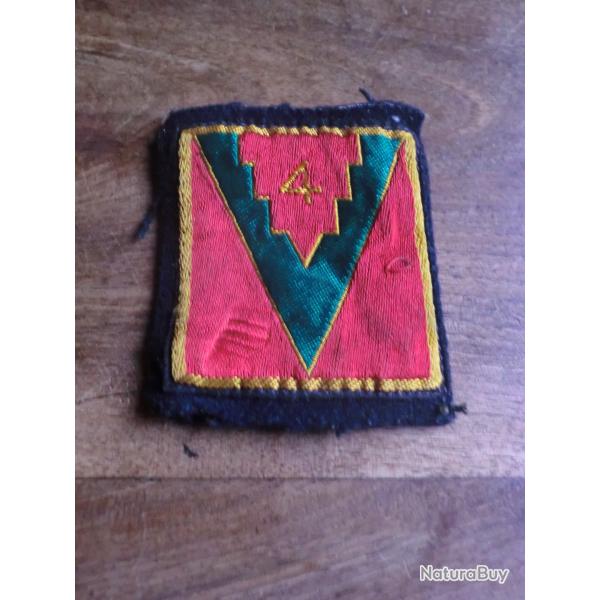 �cusson PATCH  4eme r�giment d' infanterie