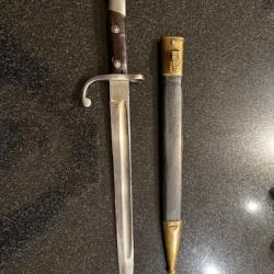 baionnette mauser bresil 1908 par Weyersberg Kirschbaum CIE Solingen WWI