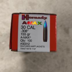 Ogive Hornady 308 155grs