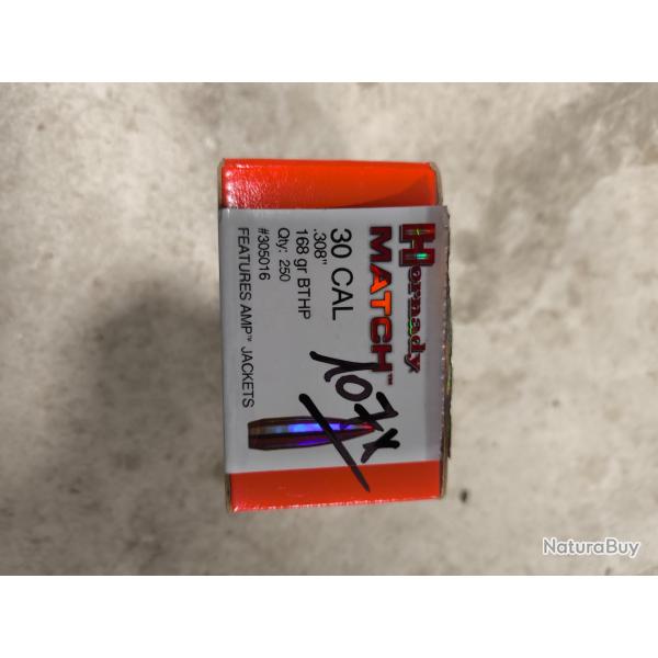 Ogive Hornady cal30 168grs