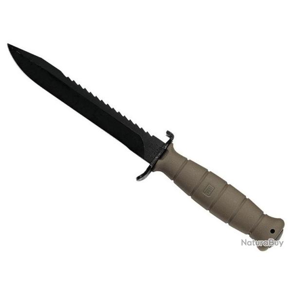 Poignard  de Combat Glock kaki  16.5 cm