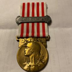 M&eacute;daille 14/18 agrafe engag&eacute; volontaire