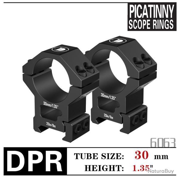 DISCOVERYOPT DISCOVERY COLLIERS EN ALUMINIUM 6063 30MM 1.35"