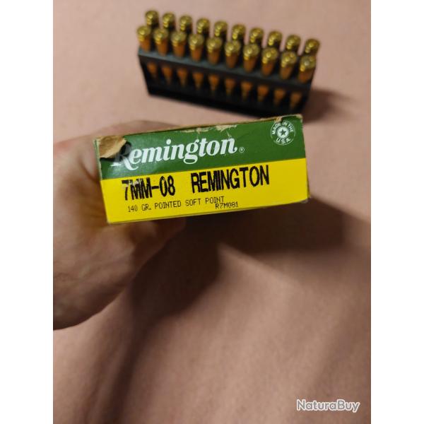 balles 7mm-08 remington 140gr