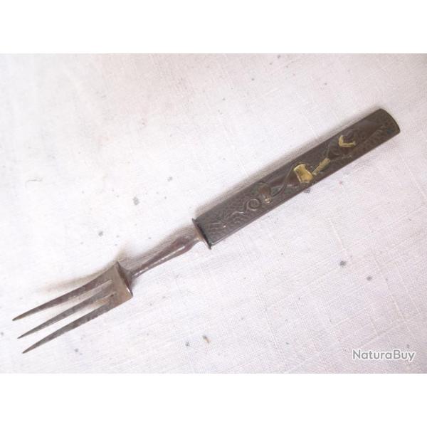 J-2) lot kosuka double , luxueuse  fourchette japonaise CHANGER