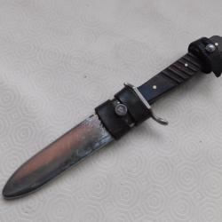 ALLEMAGNE 39-45 : COUTEAU POIGNARD BOKER & CO SOLINGEN
