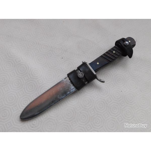 ALLEMAGNE 39-45 : COUTEAU POIGNARD BOKER & CO SOLINGEN