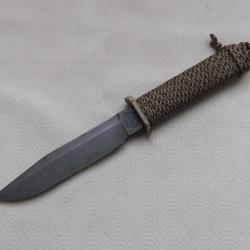 US ARMY : COUTEAU POIGNARD OPERATION DESERT STORM JOHN EK  / TEMPETE DU DESET IRAK / PAS DE FOURREAU