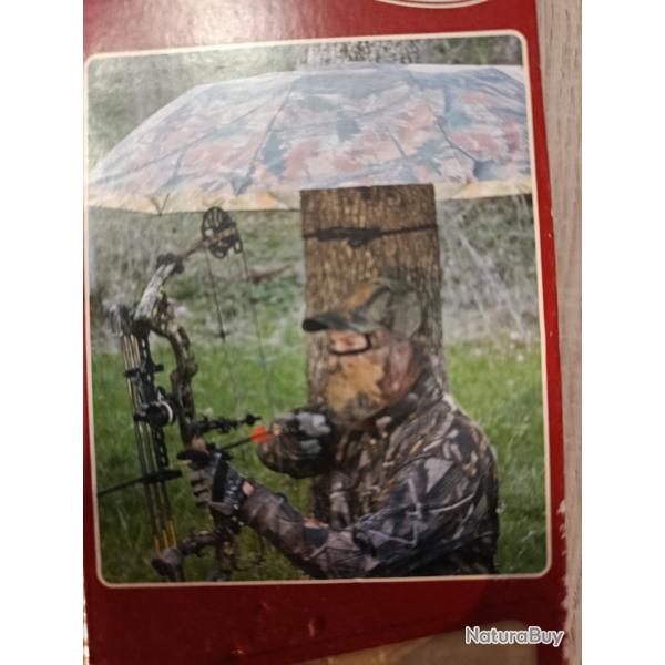Parapluie de poste neuf, � fixer sur arbre, poteau ou � utiliser au sol ,id�al treestand archerie...