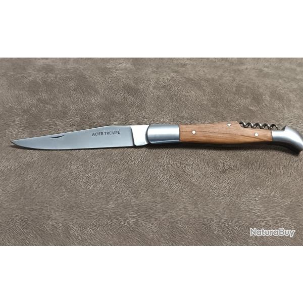 Couteau de poche avec tir-bouchon