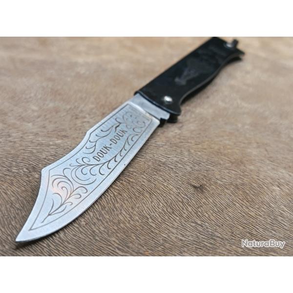 Couteau douk douk, grand mod�le, noir