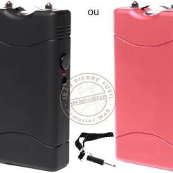 Praga Technology - Shocker &eacute;lectrique KARO 5 000 000 V + led + dragonne de s&eacute;curit&eacute; Noir