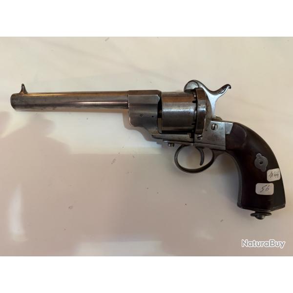 Ancien Revolver de poche � broche "Type Lefaucheux" - Fin XIX�me - Cat�gorie D