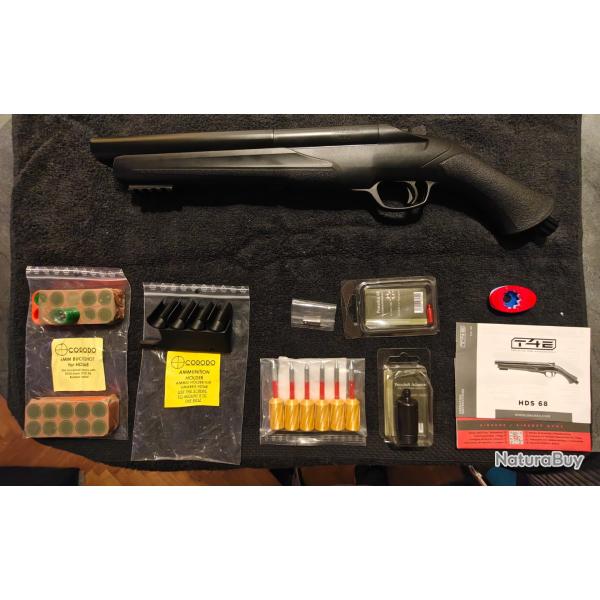 UMAREX HDS68 "NEUF"+ POWER KIT  + munitions fl�che et chevrotine + accessoires
