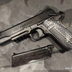 Introuvable Tokyo Marui COLT M45A1 + culasse et canon externe alu cnc NOVA