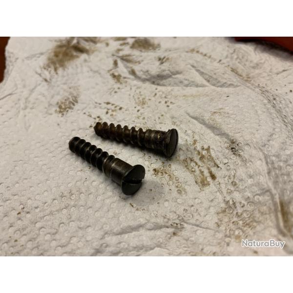 Militaria Fran�ais WW1 Lot de 2 Plaque de Couche Lebel M1886