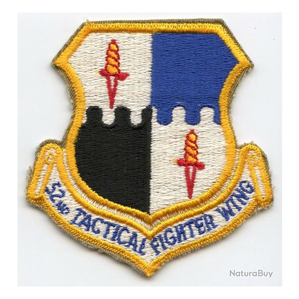 Ecusson du 52th TACTICAL FIGHTER WING (1990)