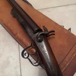 Fusil &agrave; broche calibre 12