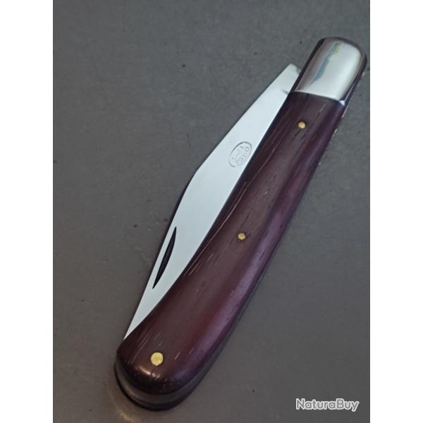 ANCIEN COUTEAU AURILLAC, THIERS, manche bois PALISSANDRE.