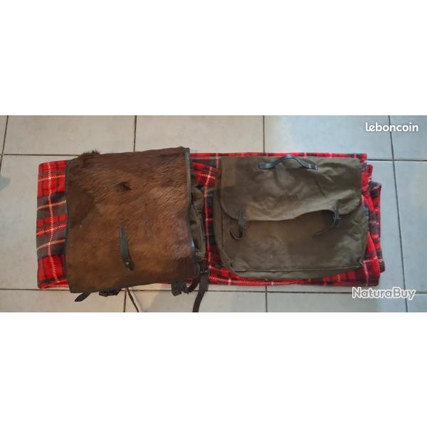 Vend ensemble Tornister et musette WW2 baisse de prix