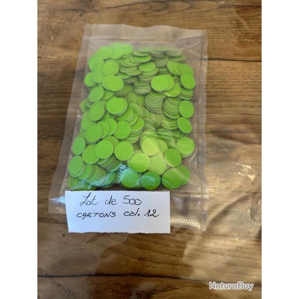 Lot de 500 cartons cal 12