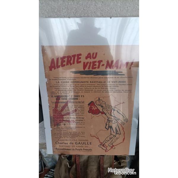 Affiche originale Indochine
