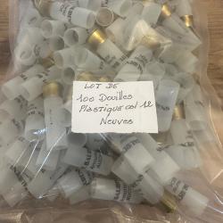 Lot de 100 douilles plastique