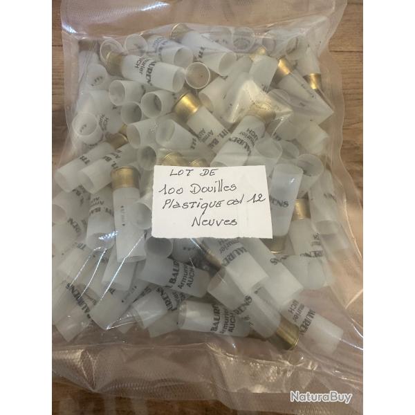 Lot de 100 douilles plastique