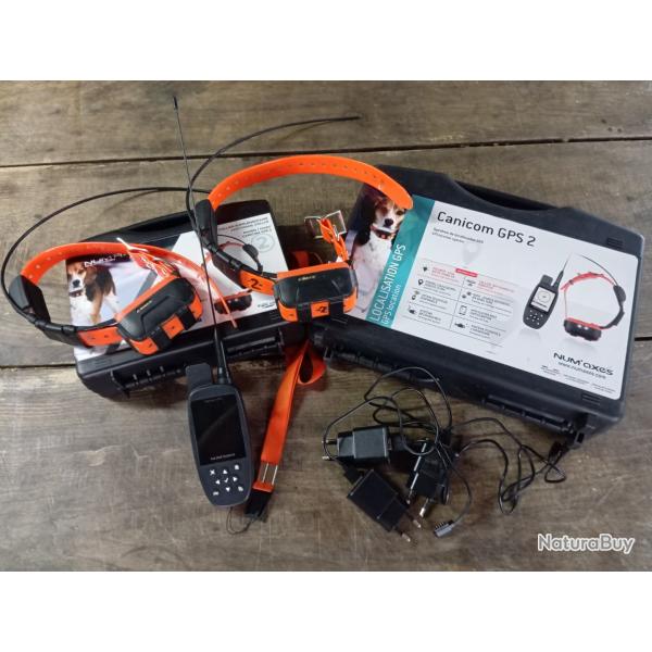 2 collier gps avec centrale canicom gps 2