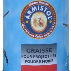 Graisse projectile poudre noire Armistol 250ml