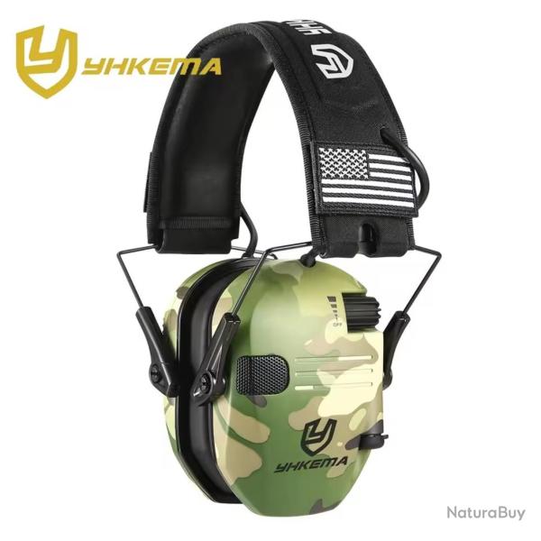 CASQUE �LECTRONIQUE YHKEMA SPORT - TIR SPORTIF / BALL-TRAP / CHASSE - NEUF