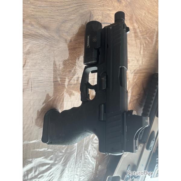 HK VP9 VFC GBB - RMR + lampe - Joint Maple Leaf 70� - 3 chargeurs