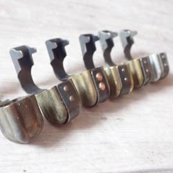 Lot de 6 prot&egrave;ges bouche / canon diff&eacute;rents pour Rubin Schmidt k11 / K31