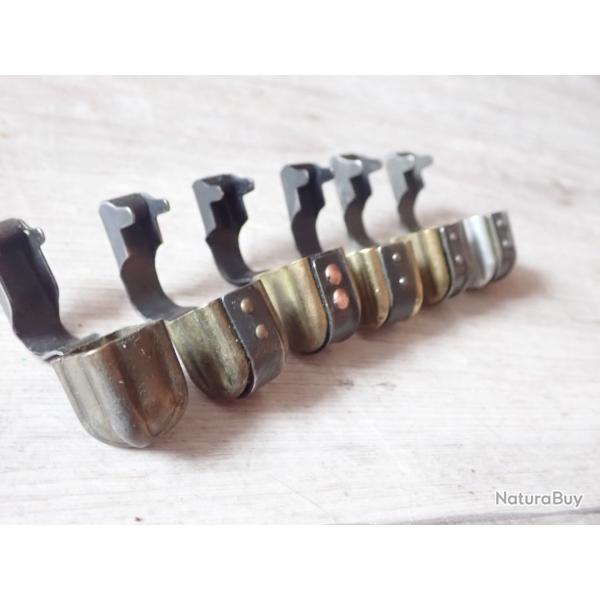 Lot de 6 prot�ges bouche / canon diff�rents pour Rubin Schmidt k11 / K31