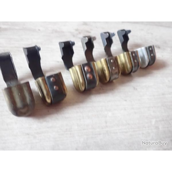 Lot de 6 prot�ges bouche / canon diff�rents pour Rubin Schmidt k11 / K31 (A)