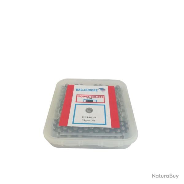 Boite de 250 balles rondes pour Poudre Noire Calibre 36 - 375