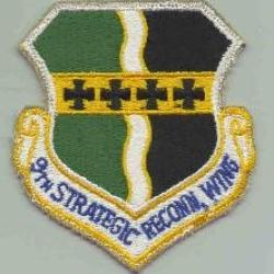 ECUSSON du 9th STRATEGIC RECONNAISSANT WING  [ 1990 ]