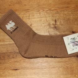 Chaussettes en laine de chameau pour les froid extr&ecirc;me - Mongolie