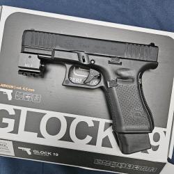 Glock 19 Gen 5 Umarex 4.5mm BB avec laser