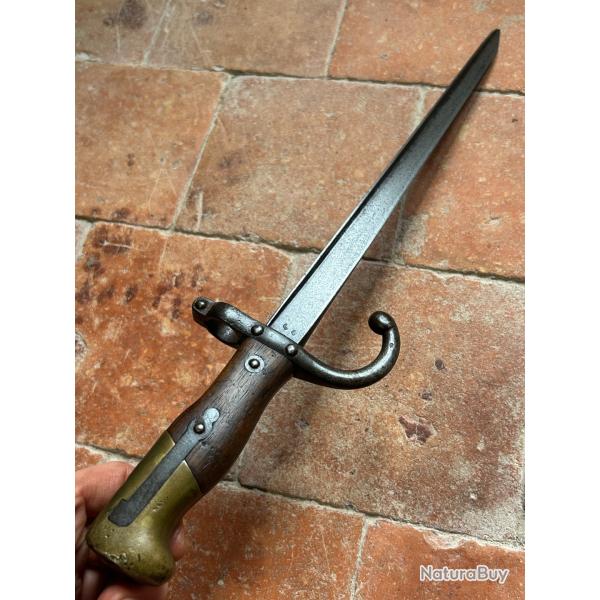 Ba�onnette fran�aise Gras 1874 - WW1 (2)