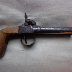 Pistolet &agrave; piston canon double