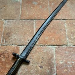 Ba&iuml;onnette chassepot 1866 - Guerre de 1870