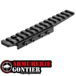 UTG Adaptateur UTG&reg; Universel Dovetail to Picatinny rails 9/11 mm / 21 mm
