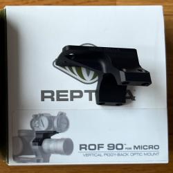 Reptilia ROF 90 pour Micro red dot (piggy back)