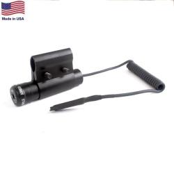 Pointeur Laser Canon + Interrupteur D&eacute;port&eacute; + R&eacute;glage D&eacute;rive - Hauteur - Max Cal 12 Chasse