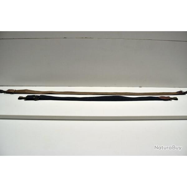 Lot n�1 de 2 bretelles en toile