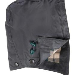 Capuche coton huil&eacute; (Couleur: Vert Gr&uuml;n)