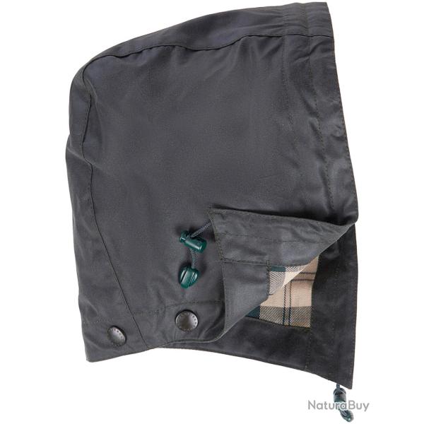 Capuche coton huil� (Couleur: Vert Gr�n)