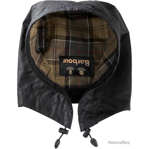 Capuche coton huil� (Couleur: Bleu Navy)