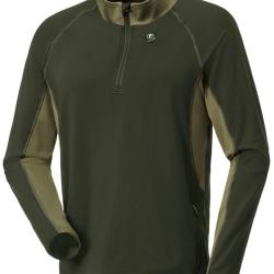 T-shirt &agrave; manches longues chauffant (Couleur: Vert, Taille: XL)